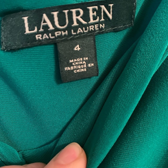 RALPH LAUREN Off-the-shoulder bell sleeve gown - Picture 6 of 8